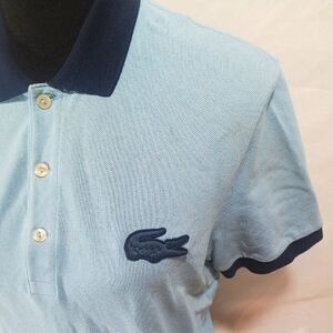 Lacoste Men's Light Blue Polo Shirt